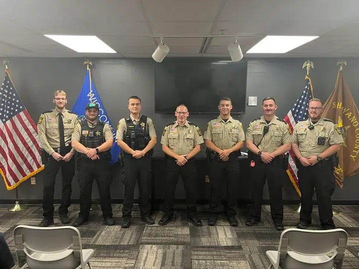 Swearing-In Ceremony Welcomes New Deputies to Shawano County