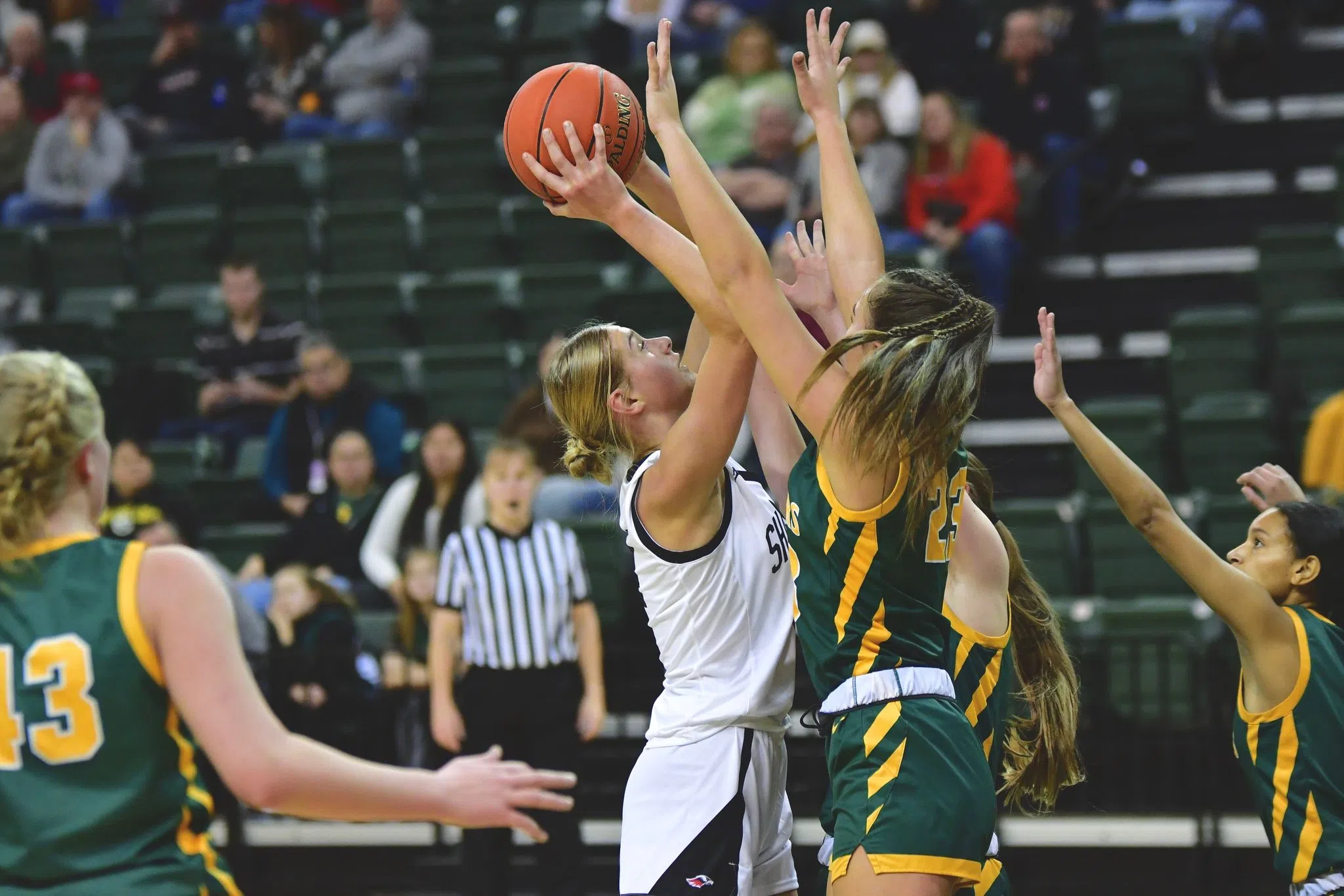 Shawano Girls Silence Jaguars