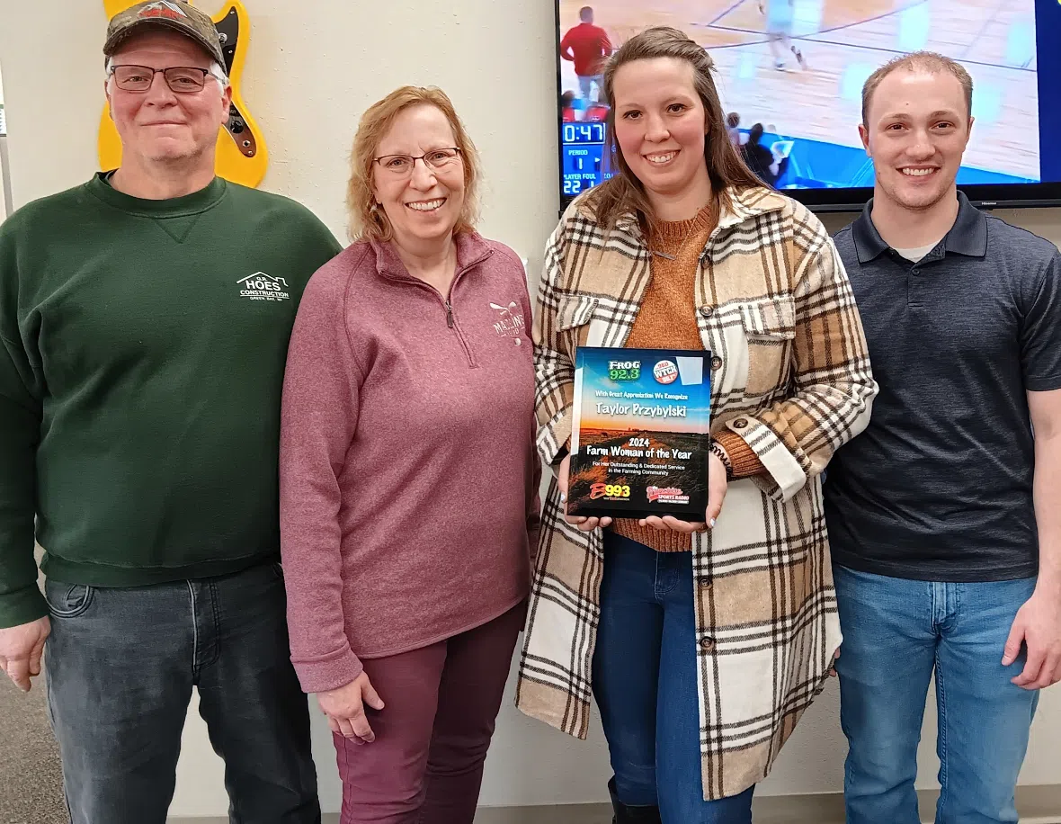 Taylor Przybylski named 40th Annual Farm Woman of the Year