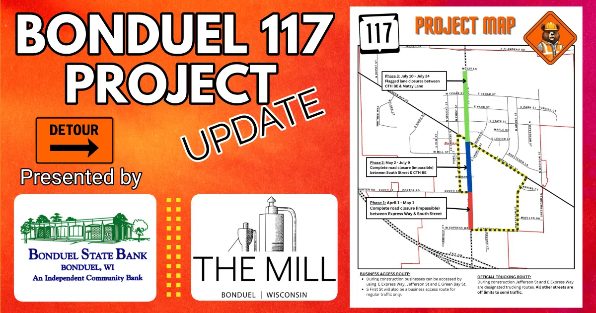 AUDIO: Bonduel 117 Project Update