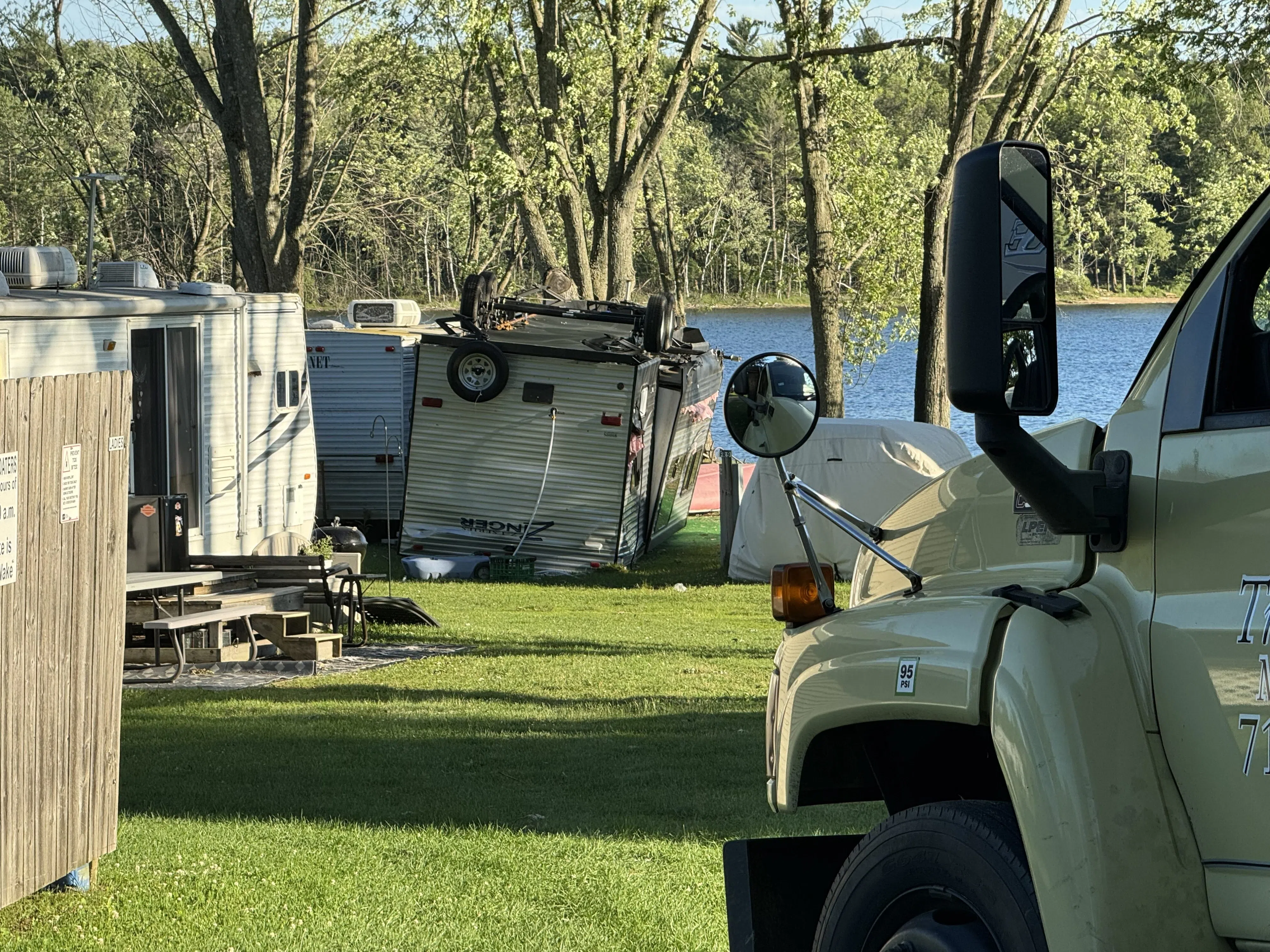 LISTEN: Tornado Impacts Menominee County and Campground