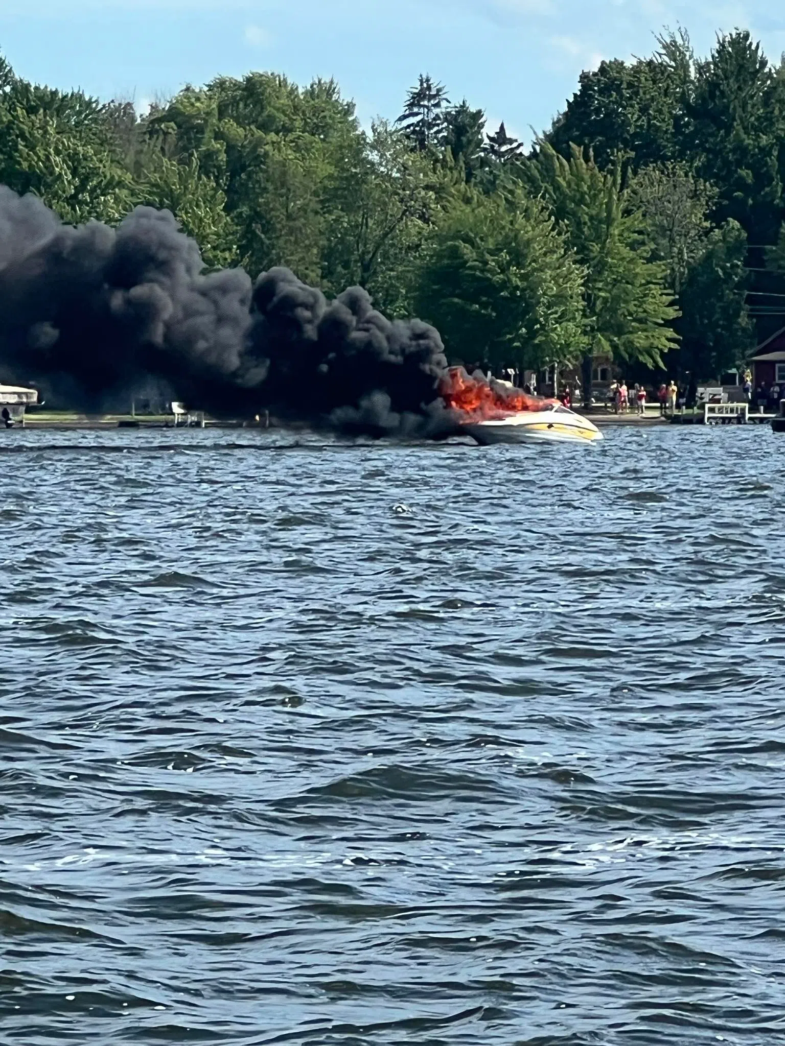 Boat on Fire