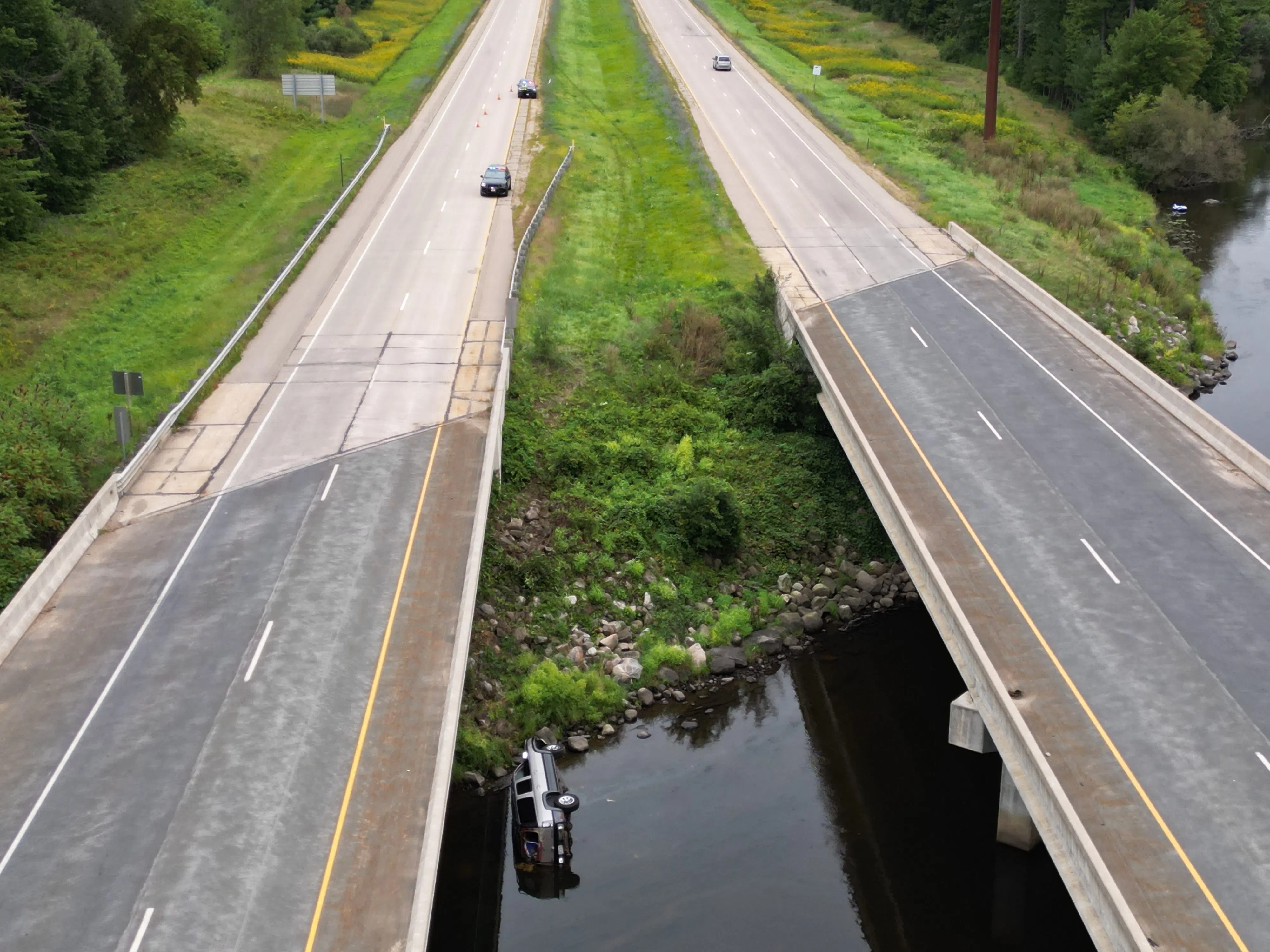 Gresham Man Rescued After Hours Trapped in River Following Crash on Highway 29