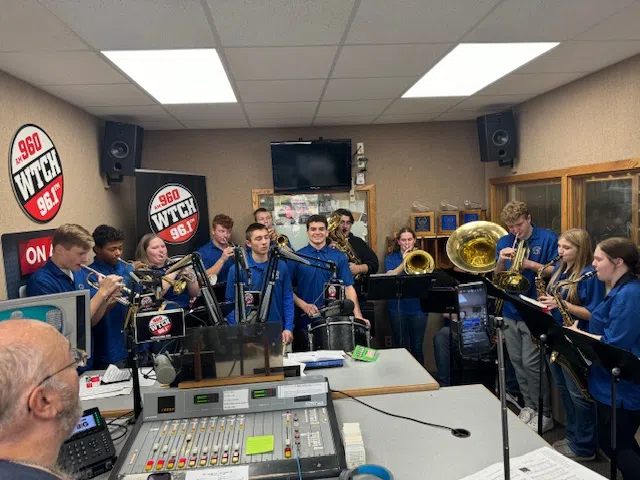 Bonduel Village Band Kicks Off WTCH Holiday Beats