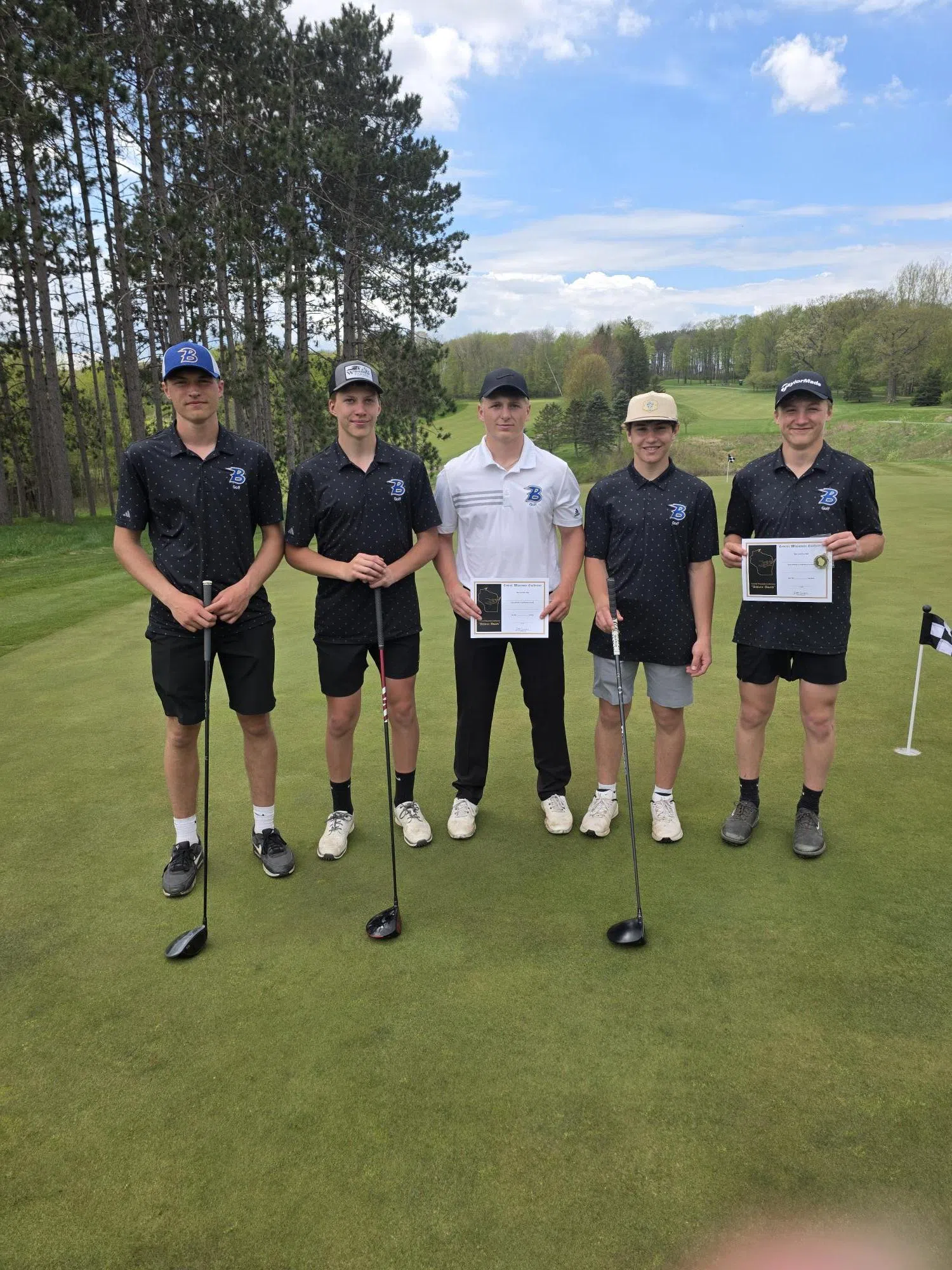 Bonduel Boys Golf Takes Second in CWC; Bogacz Earns Individual Title