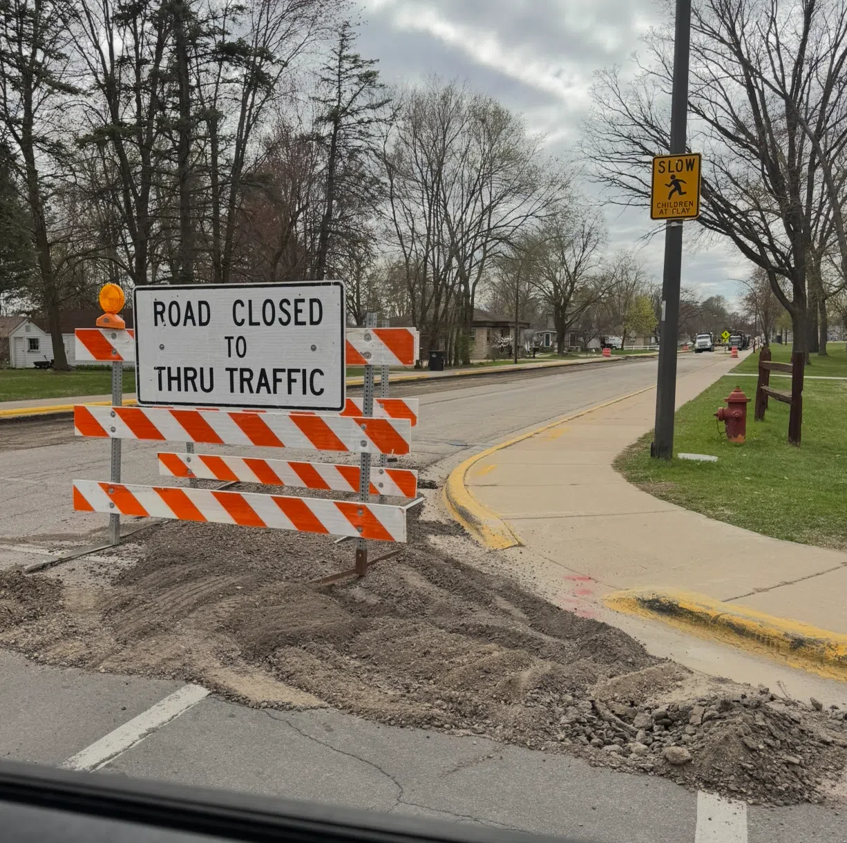 Lieg Avenue Closed for Major Construction