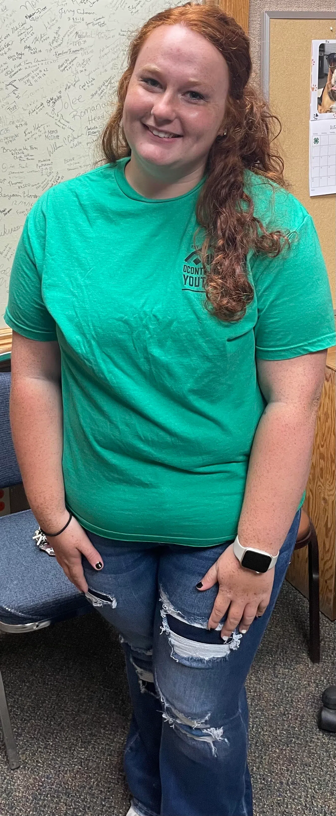 Grace Seefeldt Crowned Oconto County's Fairest of the Fair