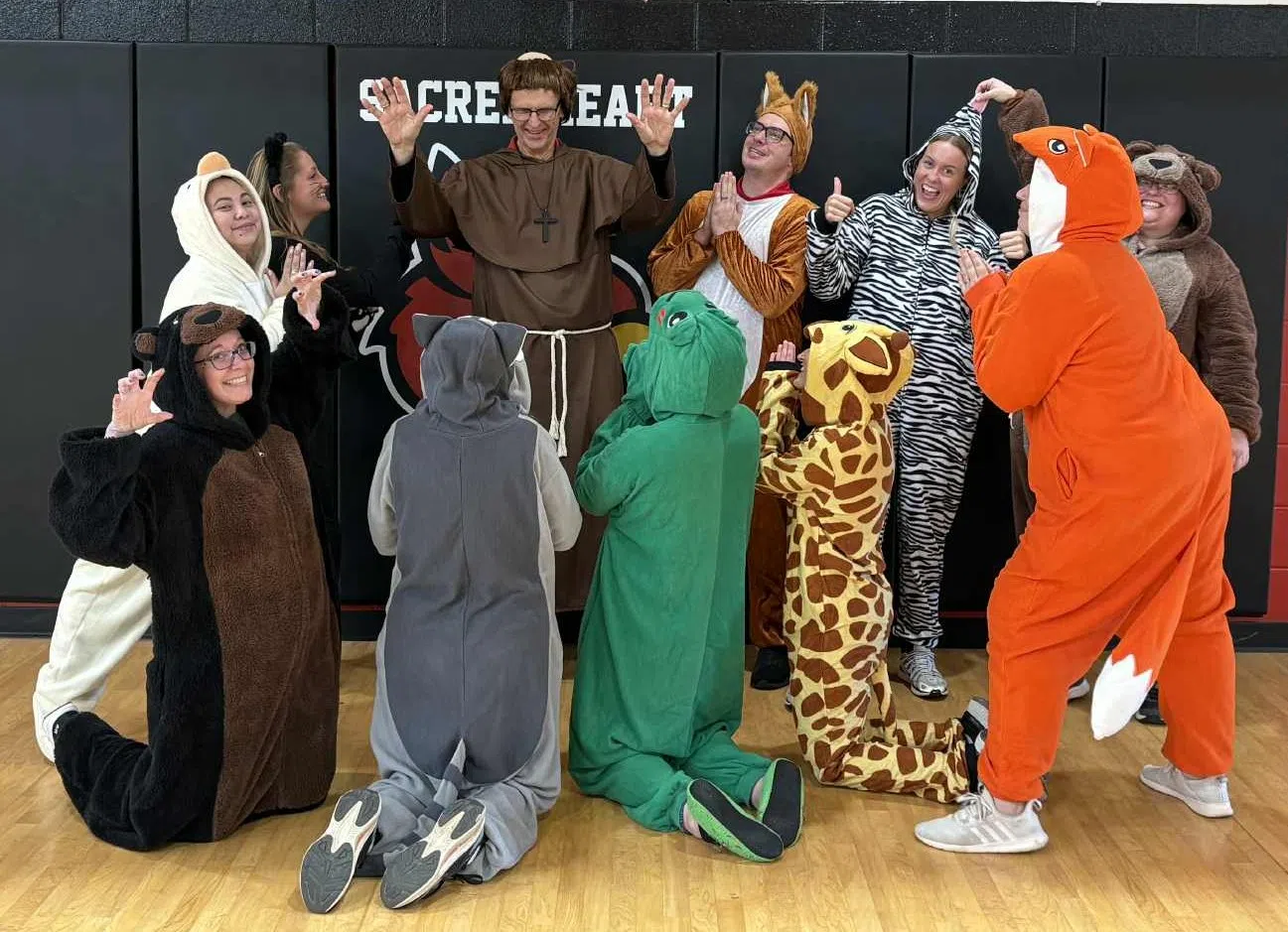 Sacred Heart Catholic School Celebrates With Parade in Shawano