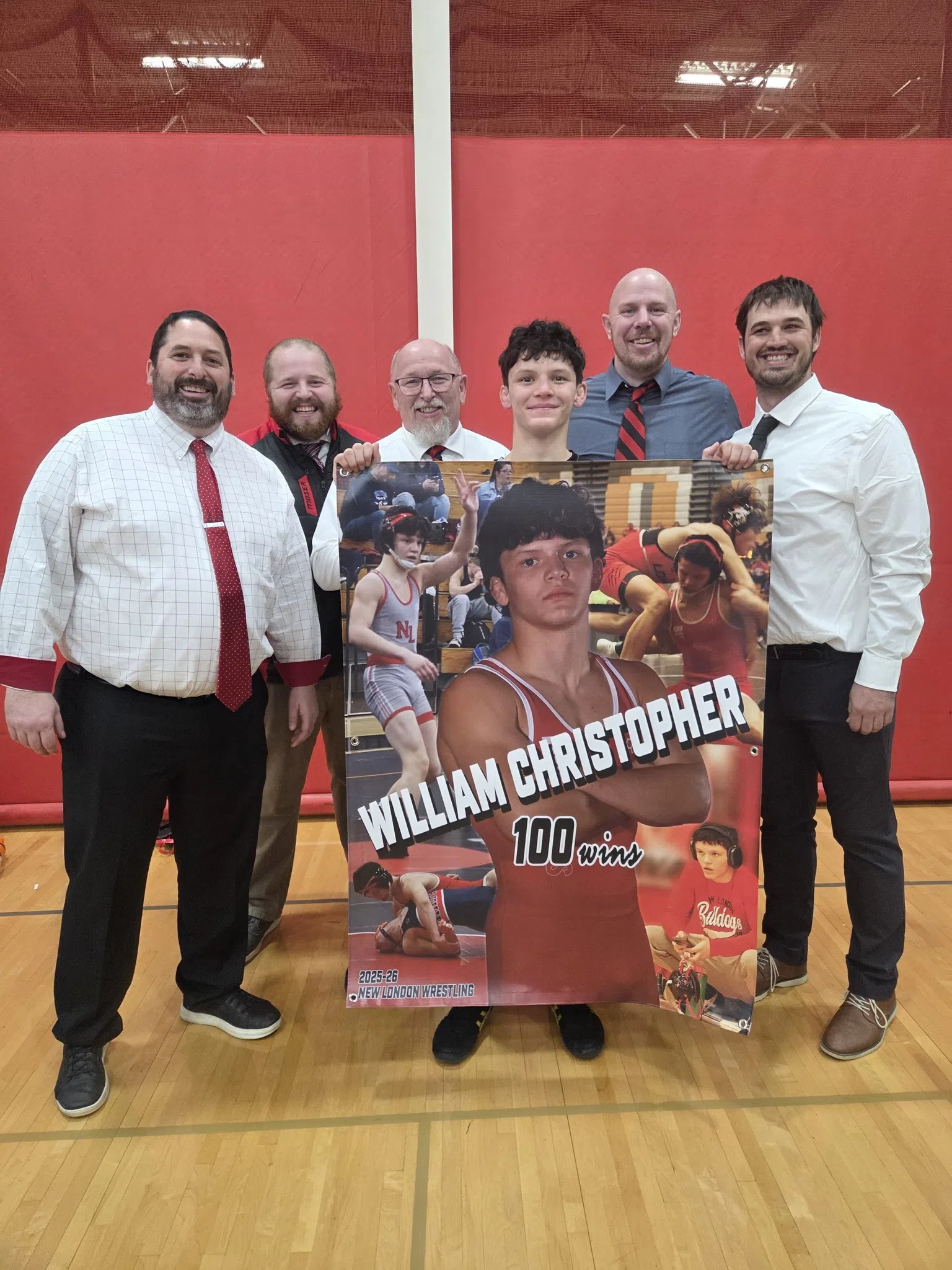 Bulldog Wrestlers Open Season With Dominant Night; Christopher Earns 100th Career Victory