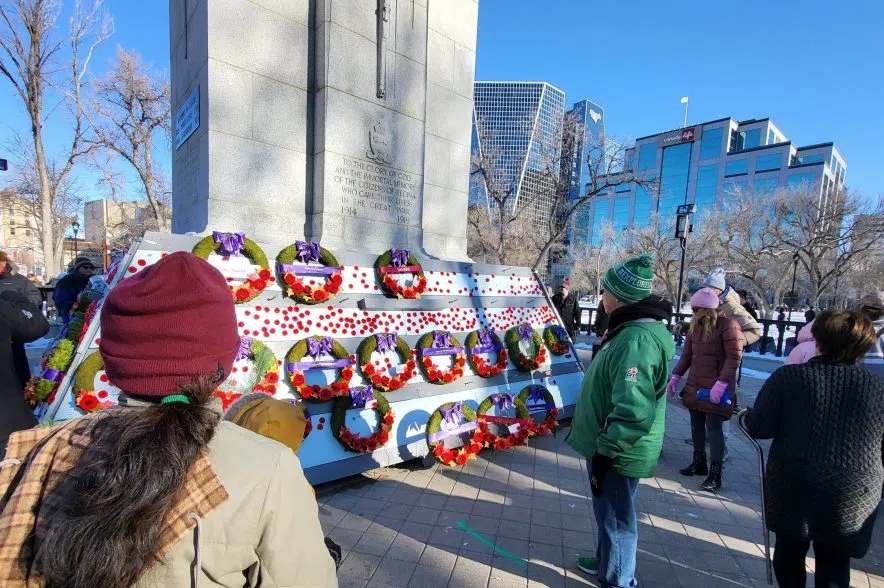 'Time to remember:' Regina observes Remembrance Day