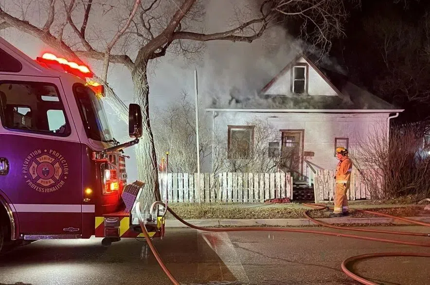 Regina fire department says fatal blaze on Winnipeg Street was intentionally set