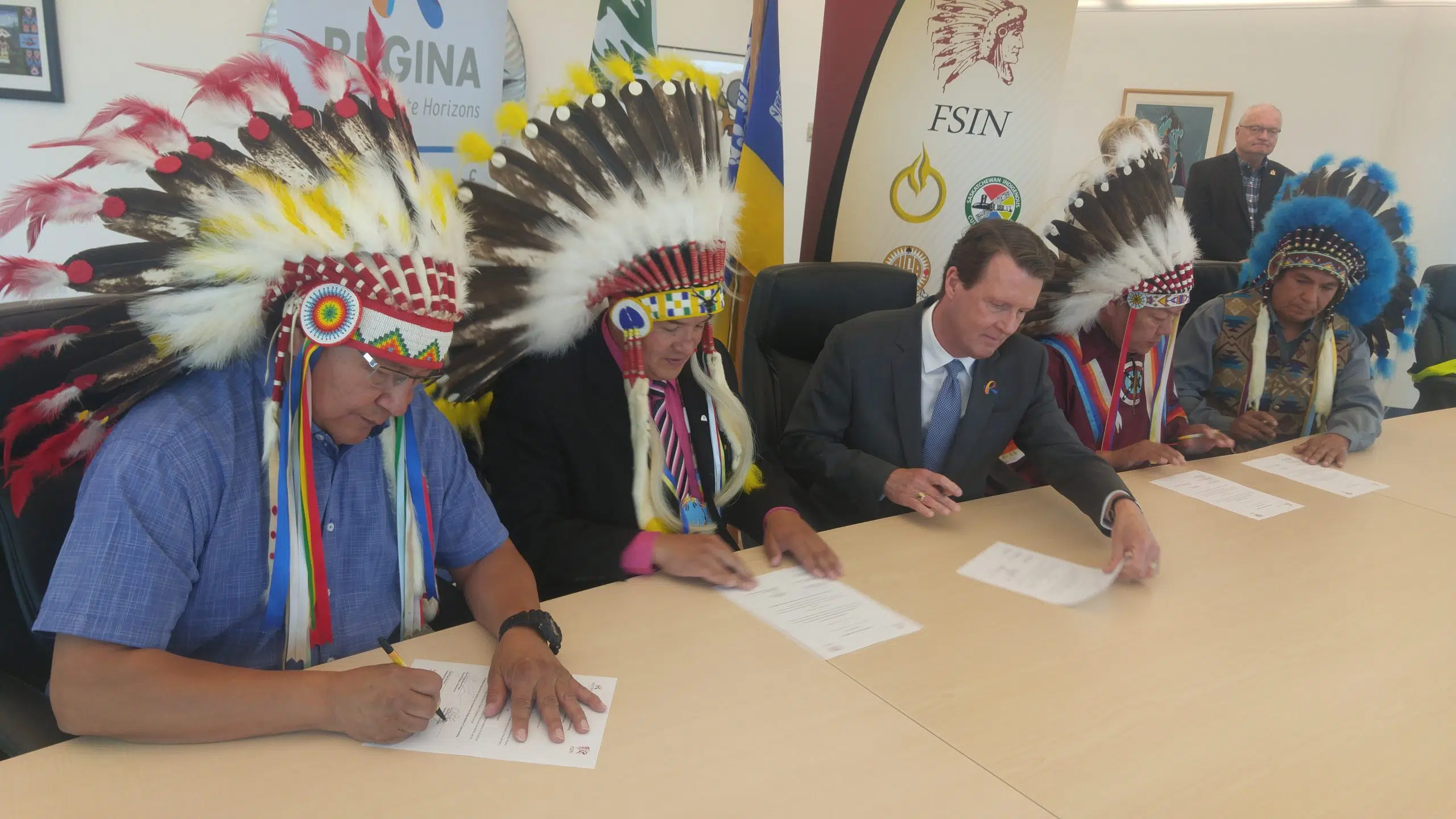City of Regina, FSIN sign agreement to educate about racism