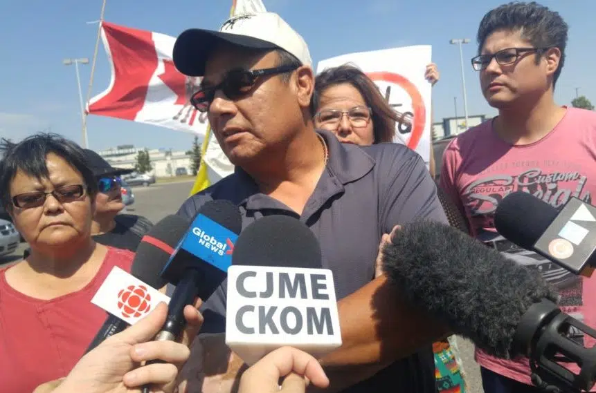 Protest outside Canadian Tire over alleged racial profiling
