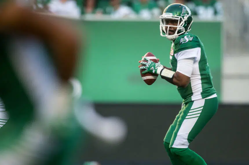 Glenn not bothered by Riders mid-game QB change
