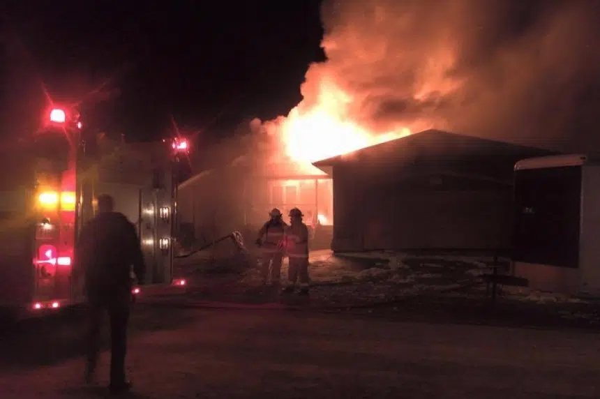 UPDATE: Fire destroys home in Grand Coulee