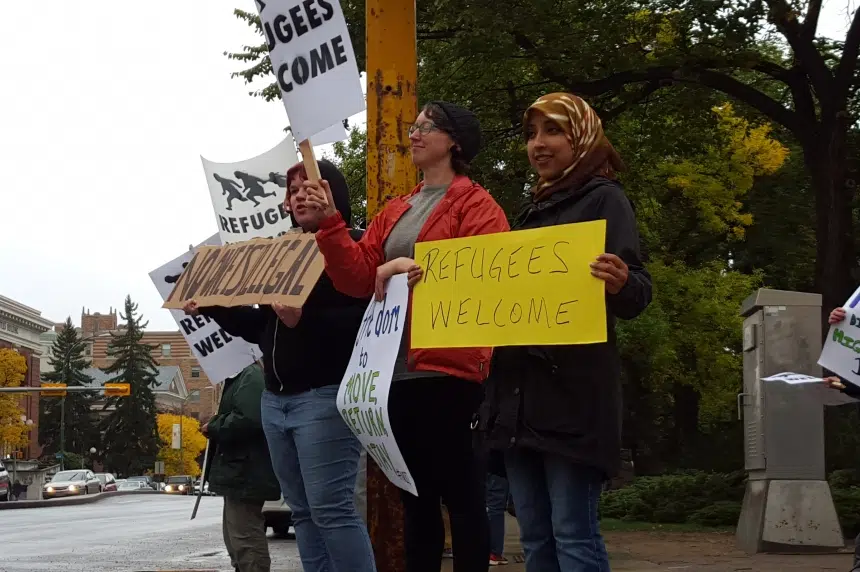 Regina rally continues call for action to help refugees