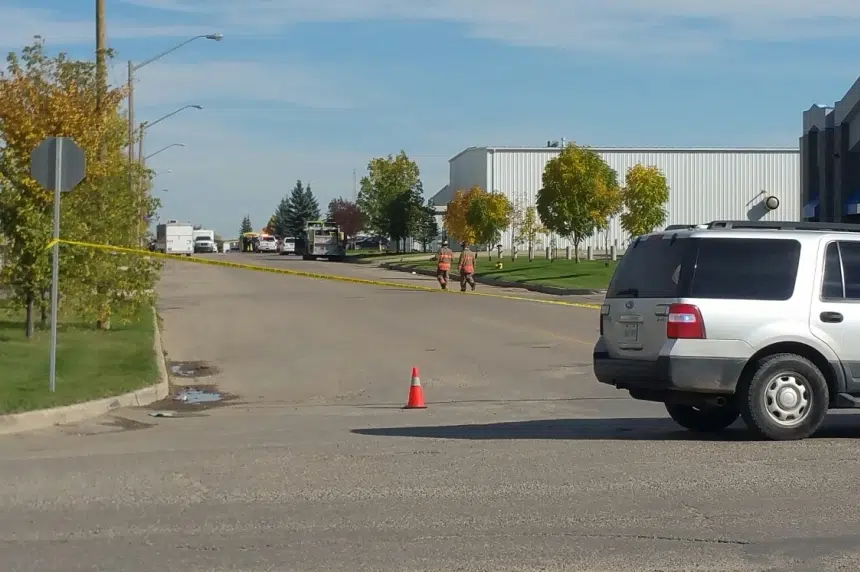 Potentially explosive chemical found in north Saskatoon industrial business