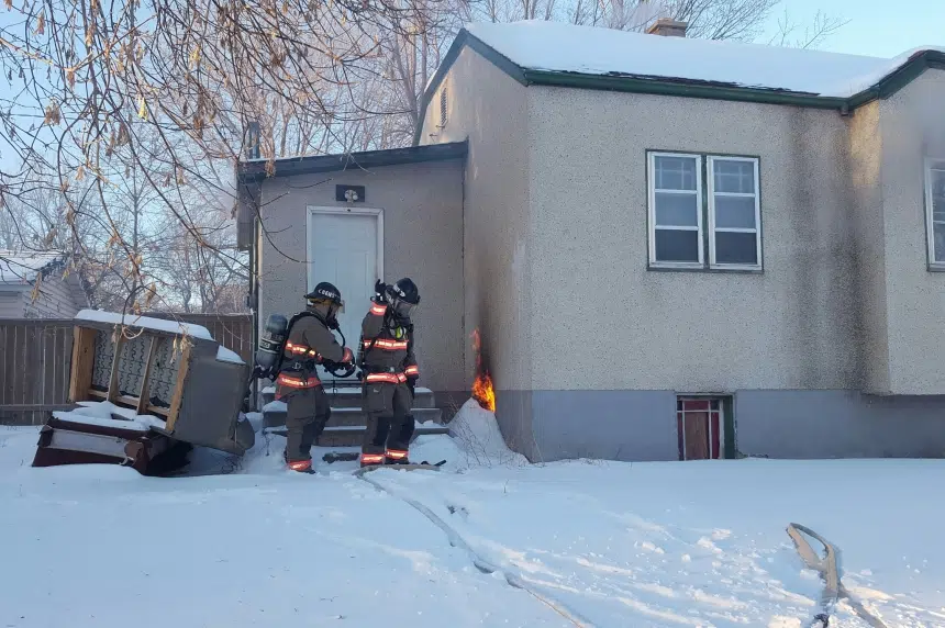Crews handle fire at Westmount home