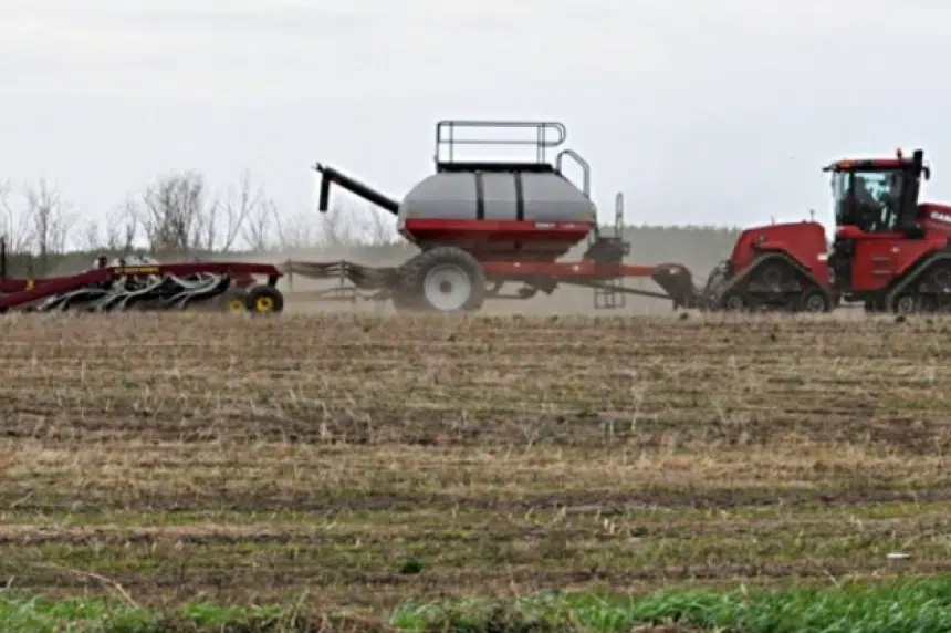 Dry weather so far not an issue for farmers near Regina