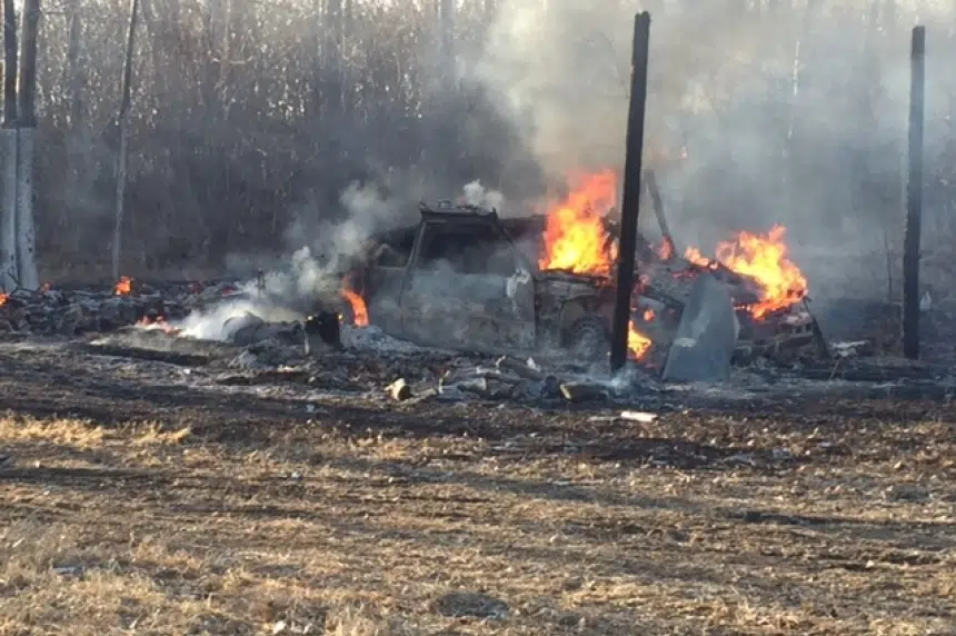 Arson suspected in 3 fires north of Regina