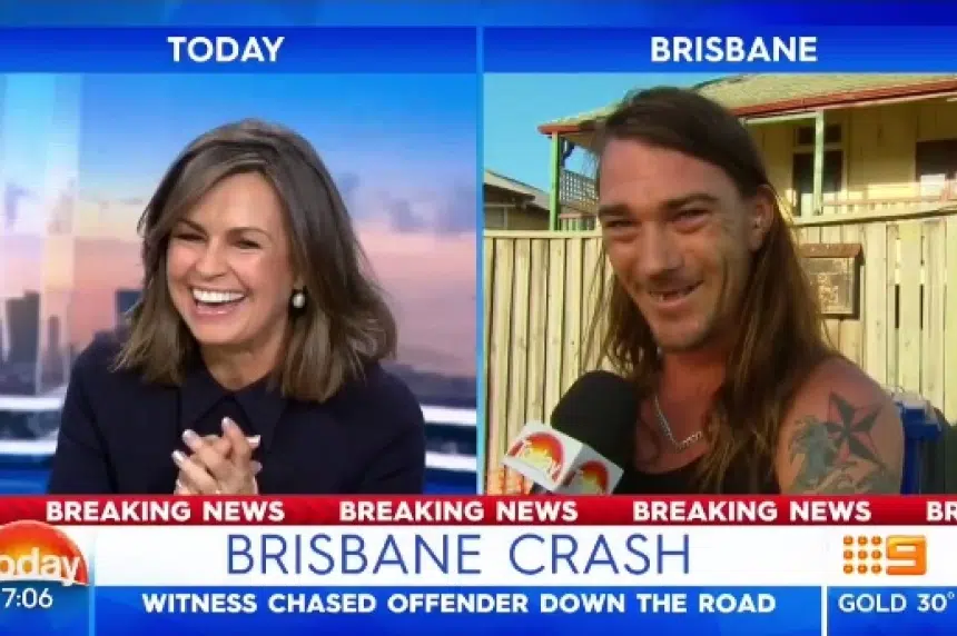 Most Australian interview ever? Brisbane man goes viral in epic retelling of suspect chase
