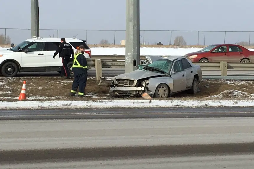 Crash on Circle Drive sends man to hospital