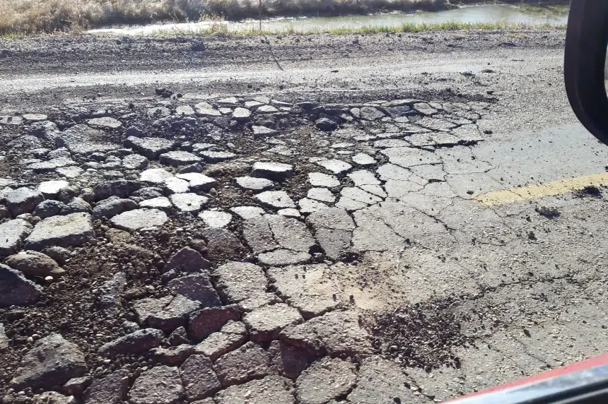 Highway 354 wins title of worst road in Sask. again