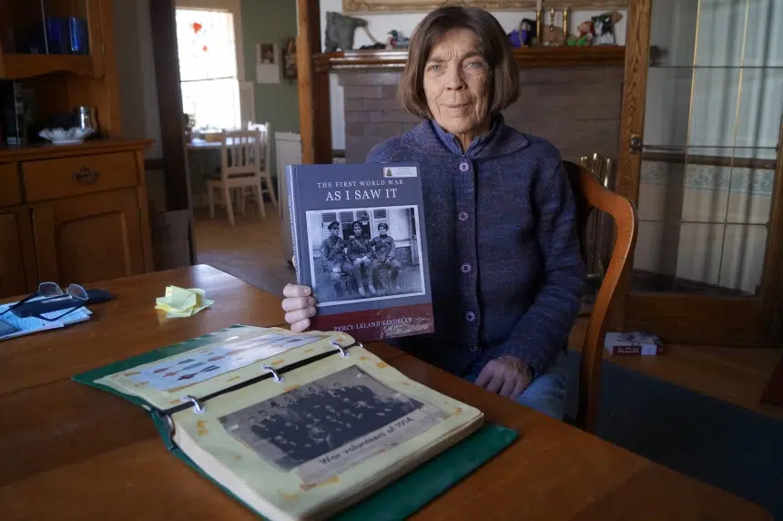 Woman reflects century after grandfather fought at Vimy