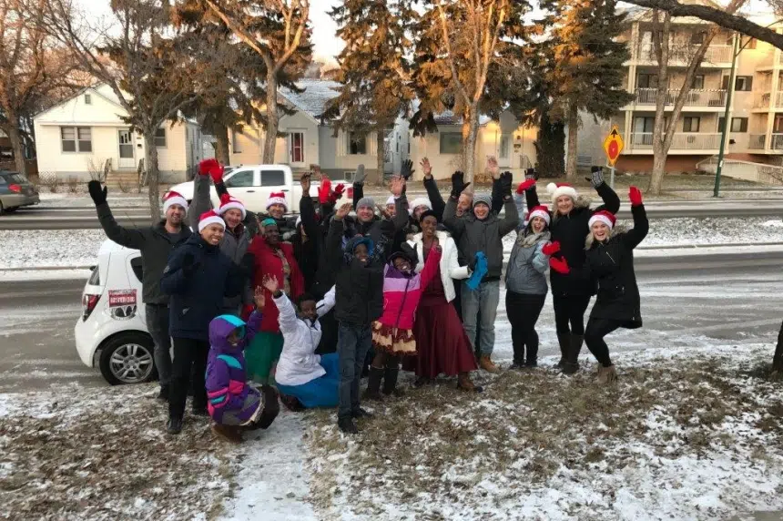 C95 delivers Christmas Wish to refugee family in Saskatoon