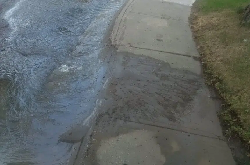 Water mains and records both breaking in Regina