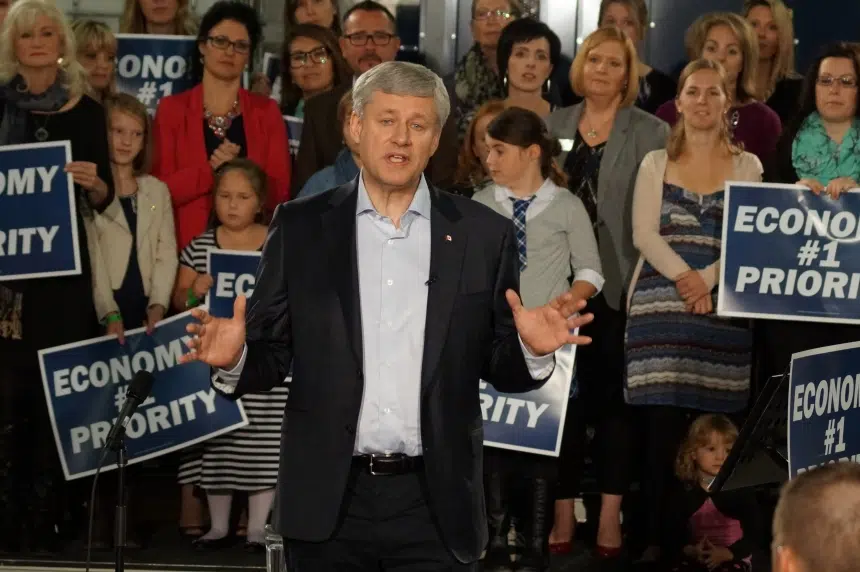 Harper promises to extend parental leaves, enhance EI benefits