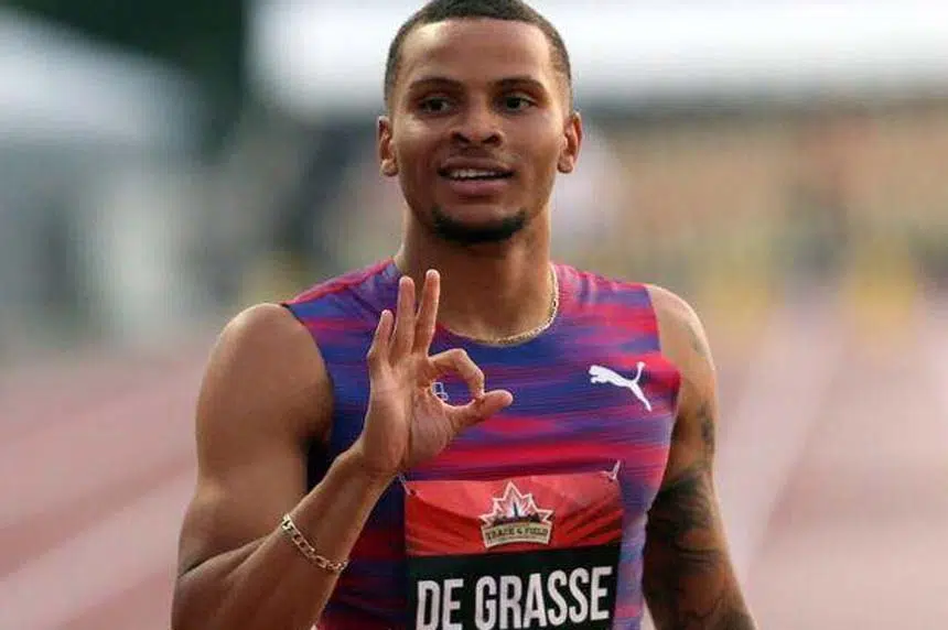 Loss of injured Andre De Grasse is a big blow to Canadian track and field fans