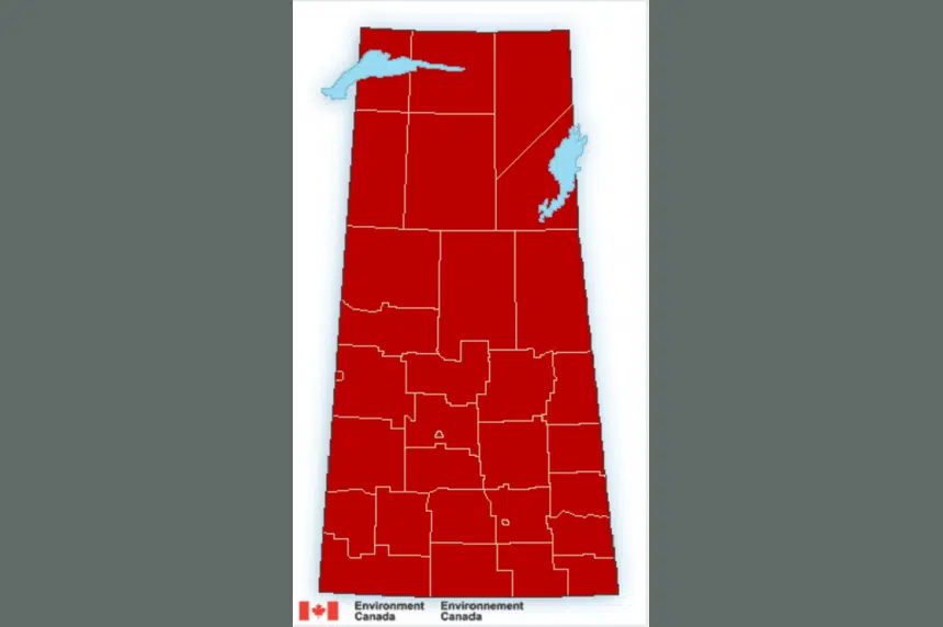 Highways clearing following rough night, extreme cold warnings for all of Sask.