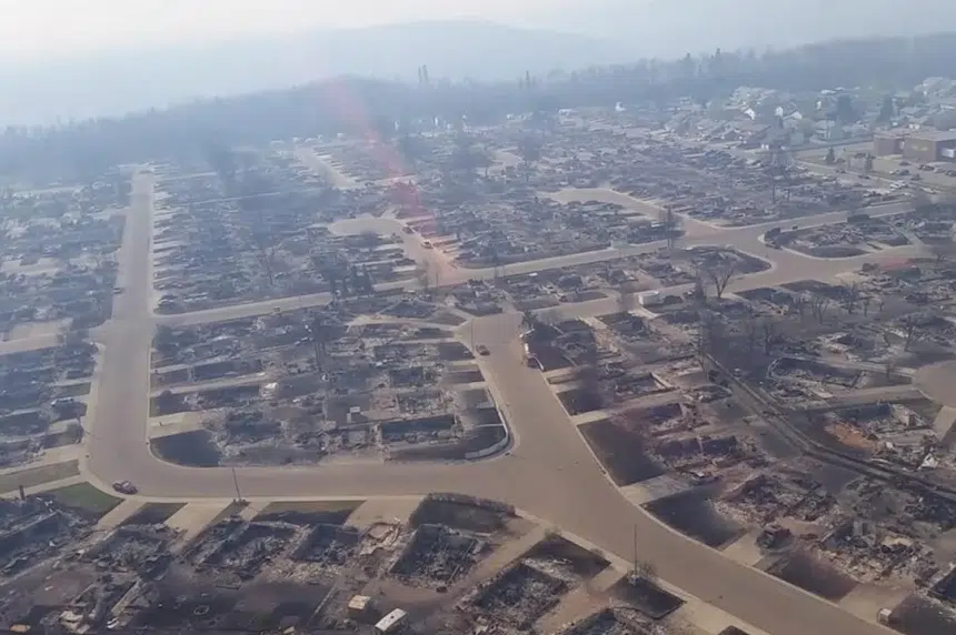 Sask. charity flight ferries groceries to fire ravaged northern Alberta