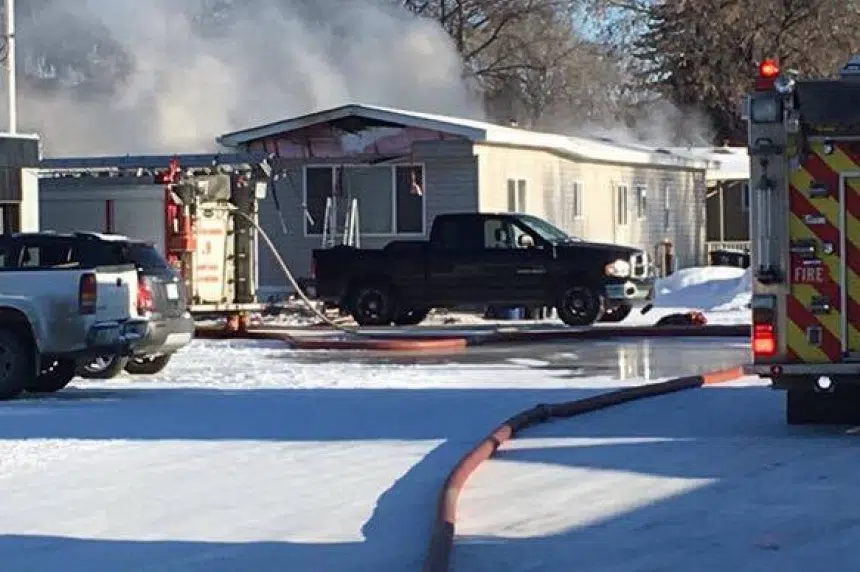 Saskatoon house fire leaves 50-year-old man in serious condition