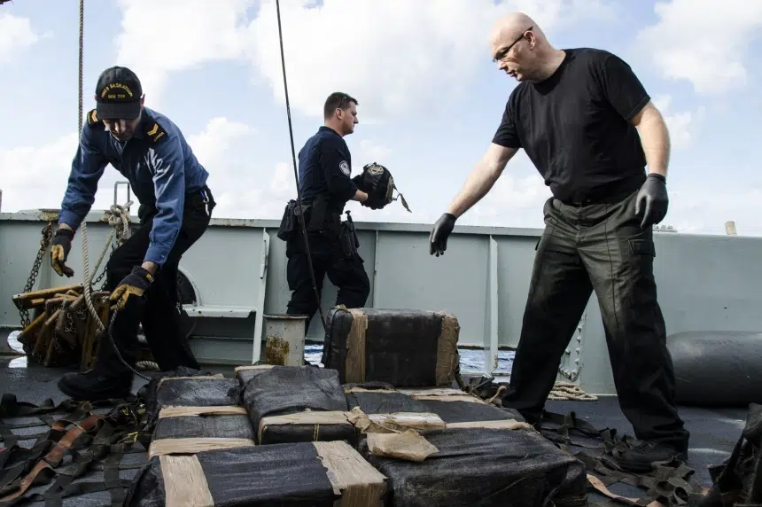 HMCS Saskatoon helps stop $500M worth of cocaine