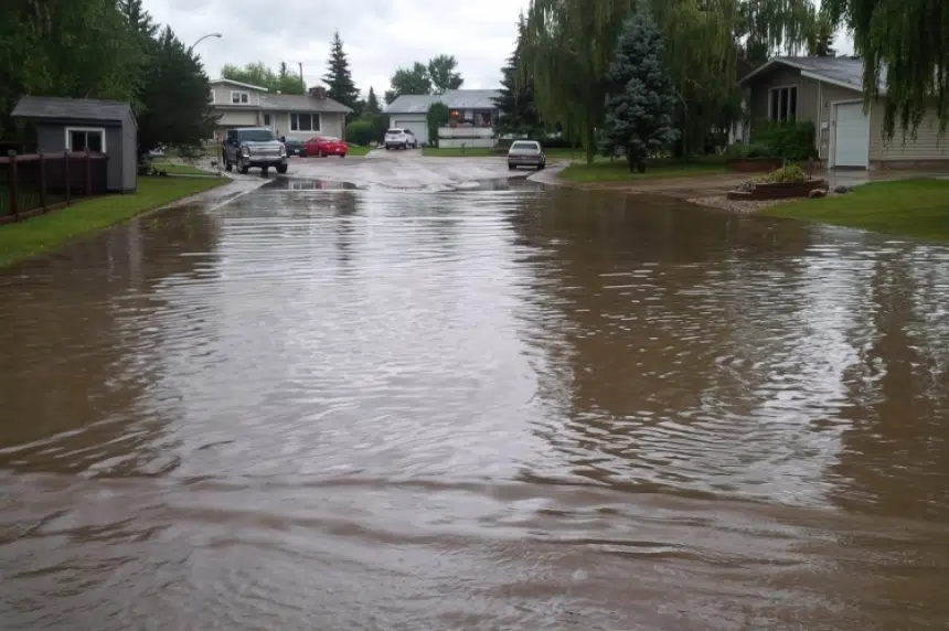 Worst is over, but rain continues to fall across Saskatchewan