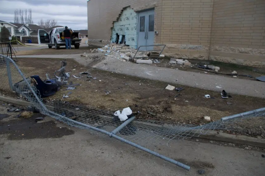 Alcohol believed to be factor in crash into Saskatoon elementary school