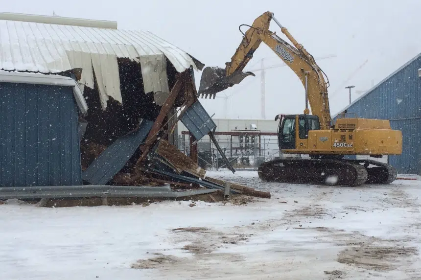 Demolition begins to make way for Regina's International Trade Centre