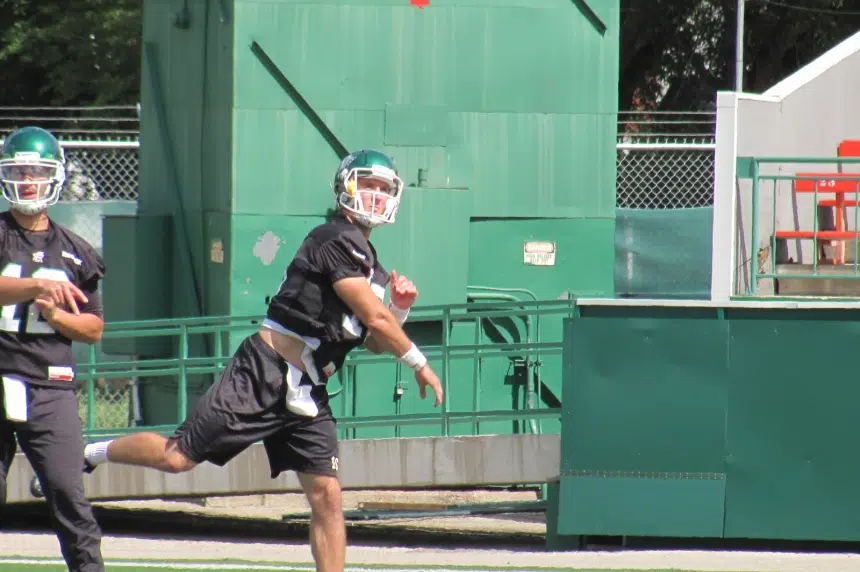 Rider quarterback Brett Smith's bye week mixed work with relaxation