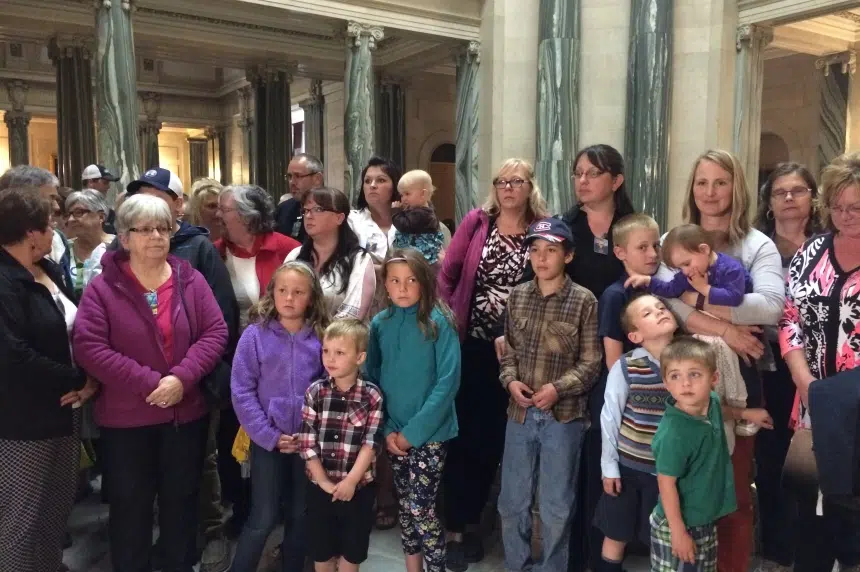 Preeceville residents rally at legislature for ER services