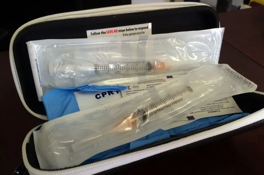 Opioid overdose antidote kits now available for Regina patients