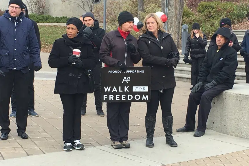 Walk in Saskatoon wants to end human trafficking in the city