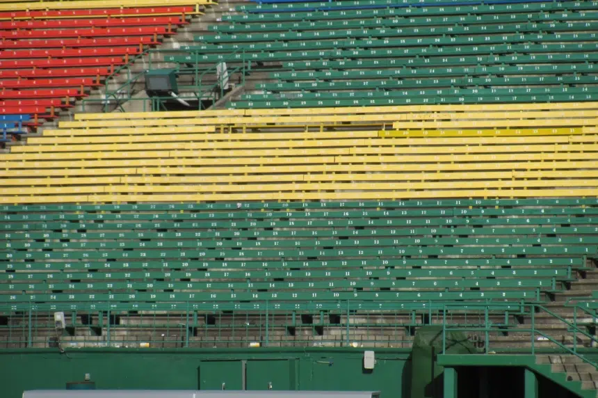 Missing seats at Mosaic Stadium not stolen according to the city
