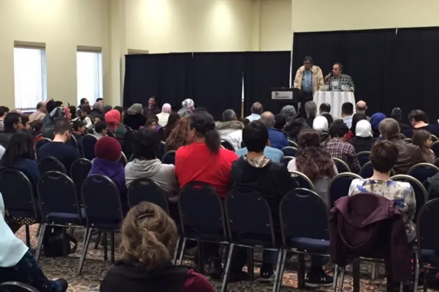 First Nations and Syrian refugees meet at welcoming event