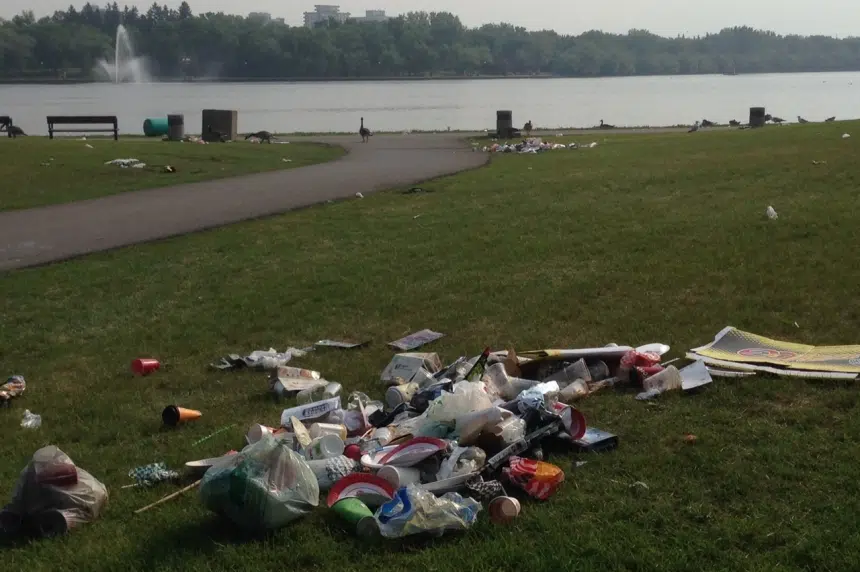 PHOTOS: Canada Day leaves big mess to clean up in Regina
