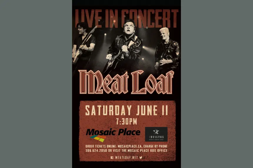 Meat Loaf concert rescheduled for July