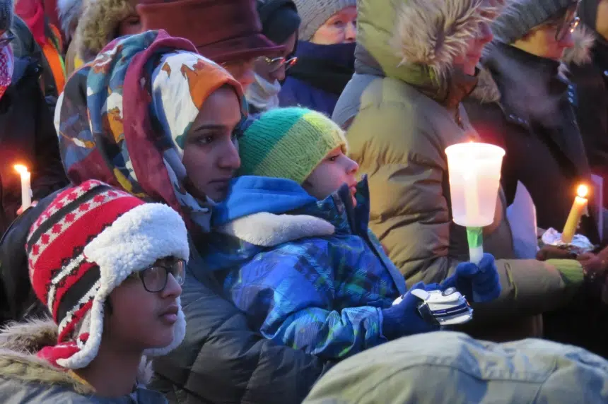 Solidarity vigil in Saskatoon draws over 1,000 people