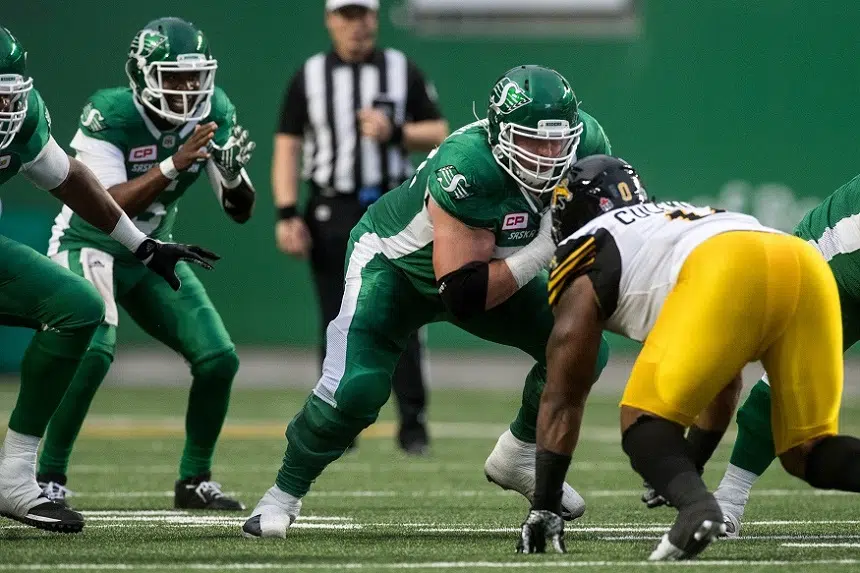 Riders juggle offensive line after Clark injury