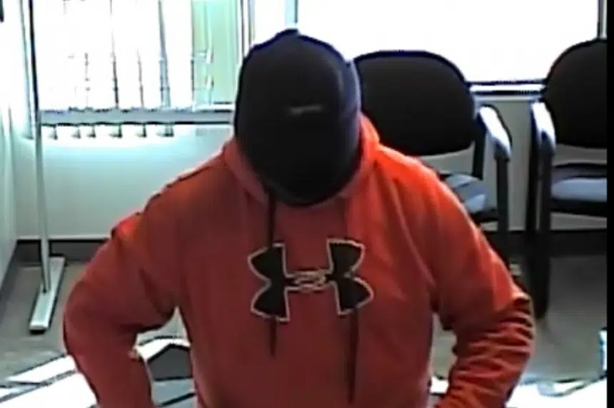 Man wanted after armed bank robbery in Sask. town